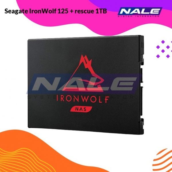 Seagate IronWolf 125 + rescue 1TB