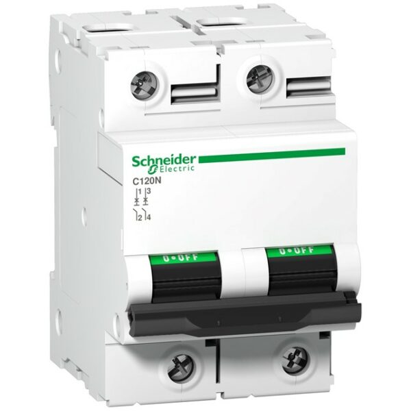 C120N - circuit breaker - 2P - 125A - C curve