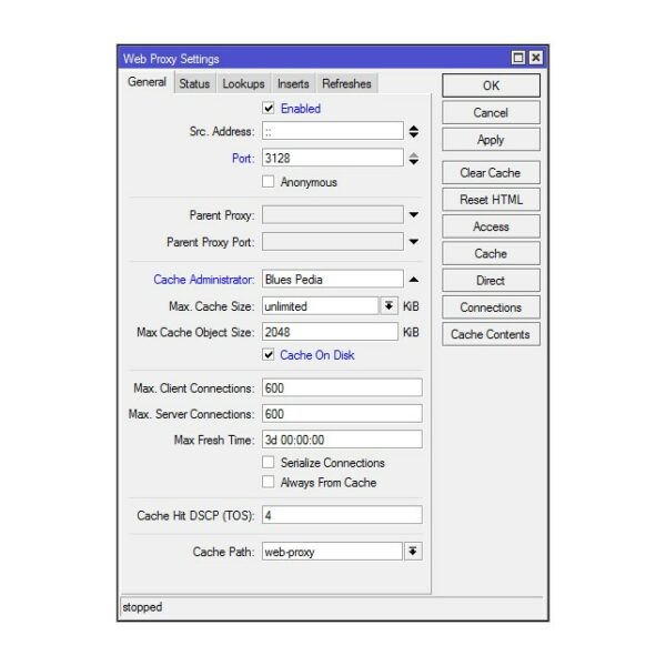 Jasa Konfigurasi Web Proxy Per Device